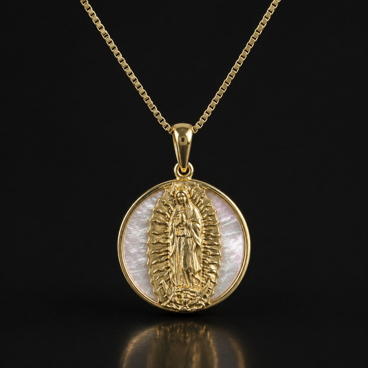 Collar Mira Dorado Reversible